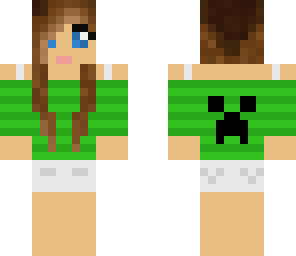 cute creeper girl