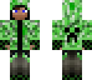 33r in a creeper hoodie