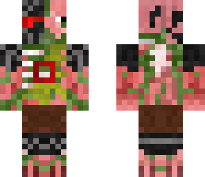 half crysis half zombie pig