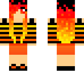 cute fire girl