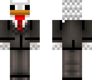 chicken in a suit