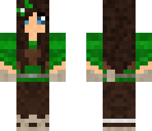 sword art online girl green
