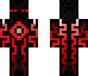 enderman robot rojo
