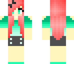 pink hair girl