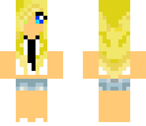 school girl with blue eyes