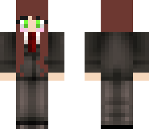 suited girl