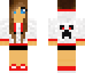 re creeper hoodie girl