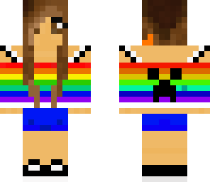 rainbow creeper girl 2