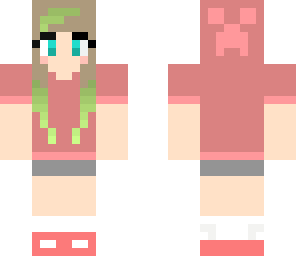 cool girl green