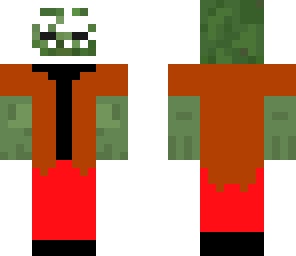 zombie and mask troll