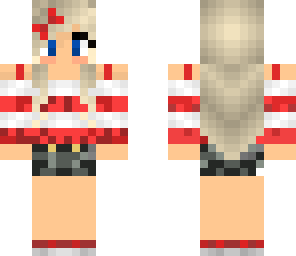 cute red girl