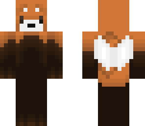 red panda with wings