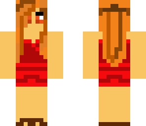 red head kimona girl