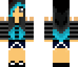 blue girl
