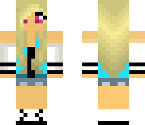 blue base girl