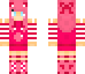 BubbleGum Girl | Minecraft Skin