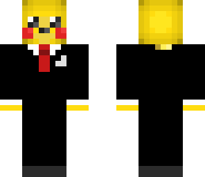 pikachu in a suit