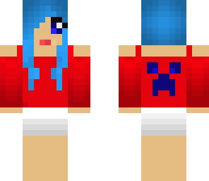 patriotic creeper girl
