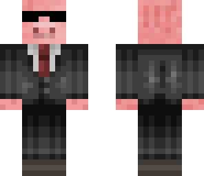 pig in suit