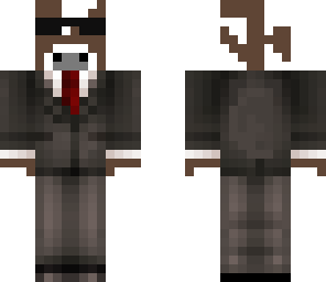cow in suit