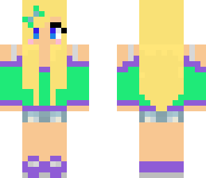 green girl