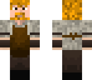 blond remake of blacksmith skin