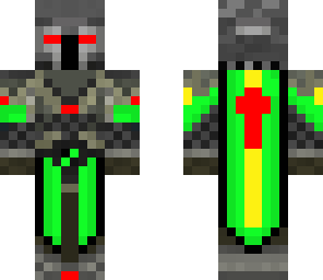 green black armour guy