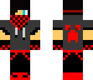 red teen boy