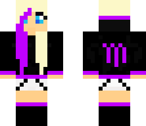 purple monster girl