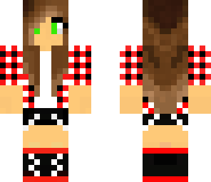red cute girl fixed
