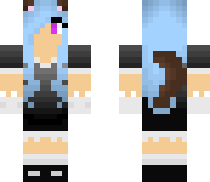 elin with maid outfit