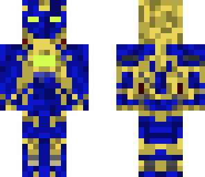 blue iron man