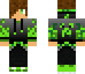 flame teen green
