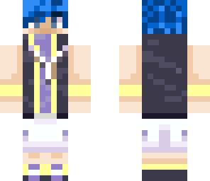 blue haired neku