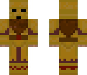 dwarf with gold armor