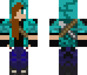 herobrine hunter girl