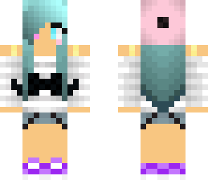 edited mustache girl