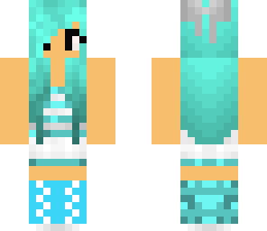 blue girl
