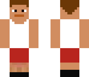 scantily clad man