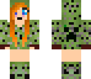 creeper girl cute edit 2
