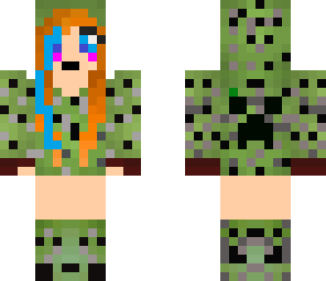cute creeper girl finished