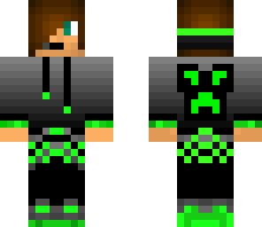 gamer guy with green eyes