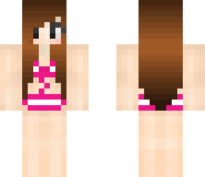 brownie-pink bikini