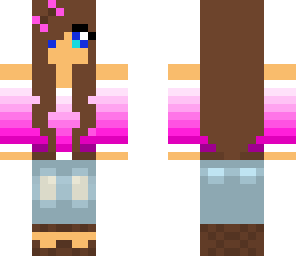 cute pink girl