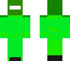 random green skined guy