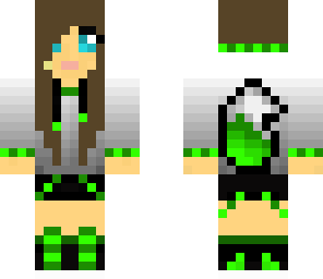 fixed green wolf girl