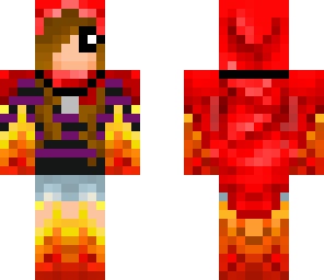 moon demon and half crimson dragon