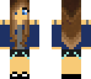 blue girl