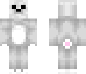 polar bear in a bunnysuit