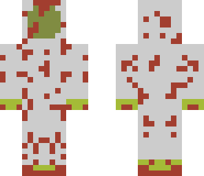 bloodied haz-mat suit